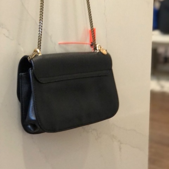 Limited Edition IMPECCABLE SeeBy Chloe Lois Black Leather Studded Chain Bag - Picture 7 of 16